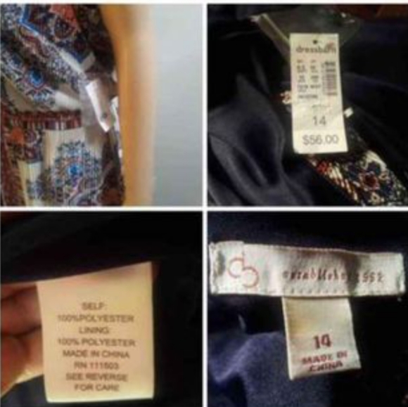 Established 1962 dressbarn size 14 multicolor maxi dress - Picture 4 of 11